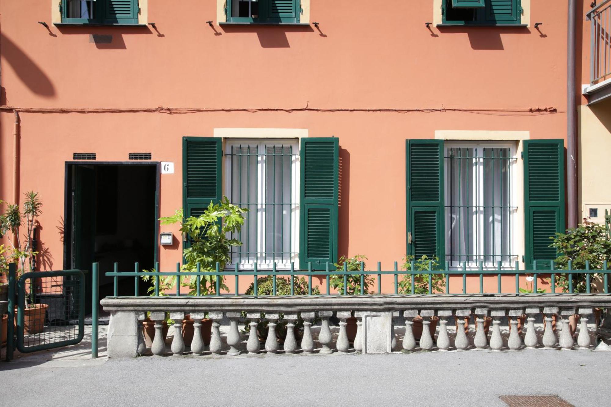 ジェノヴァPosidonia Casa Al Mare In Cittaアパートメント エクステリア 写真